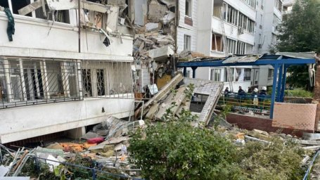 Взрыв в ногинской девятиэтажке попал на видео