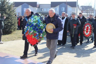 15 февраля в Мостовском, у мемориала Героям необъявленных войн, состоялся памятный митинг, посвящённ