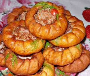 Беляши с мясом