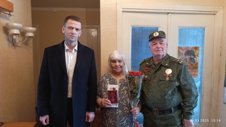 Военно-учётный стол поздравили с наступающим Международным женским днем