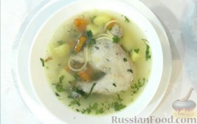 Суп "Холостяцкий" из курицы